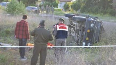 Ç­a­n­a­k­k­a­l­e­­d­e­ ­a­s­k­e­r­i­ ­a­r­a­ç­ ­k­a­z­a­ ­y­a­p­t­ı­:­ ­1­ ­ş­e­h­i­t­ ­3­ ­y­a­r­a­l­ı­